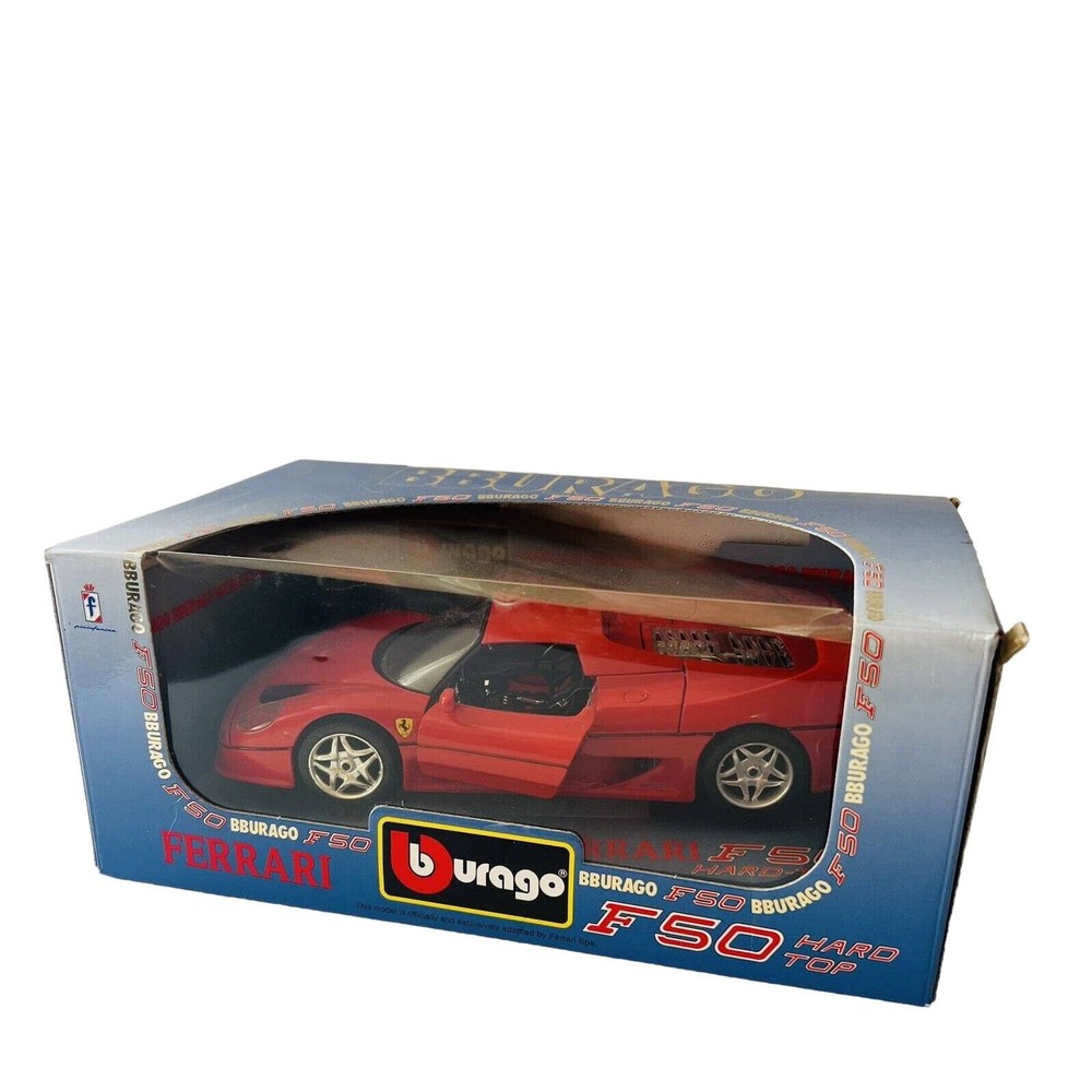 BBurago Diecast 1/18 Scale Ferrari F50 Convertible 1995