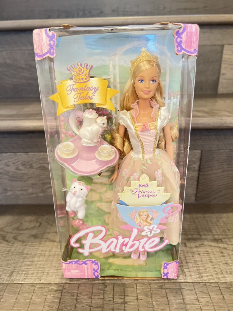 Barbie Princess & the Pauper Fantasy Tales Anneliese Doll Serafina 2004 Mattel