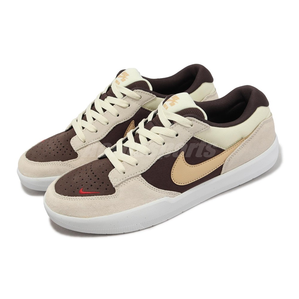 Nike SB Force 58 Baroque Brown Seasame Men Skate Boarding Shoes FV8104-221
