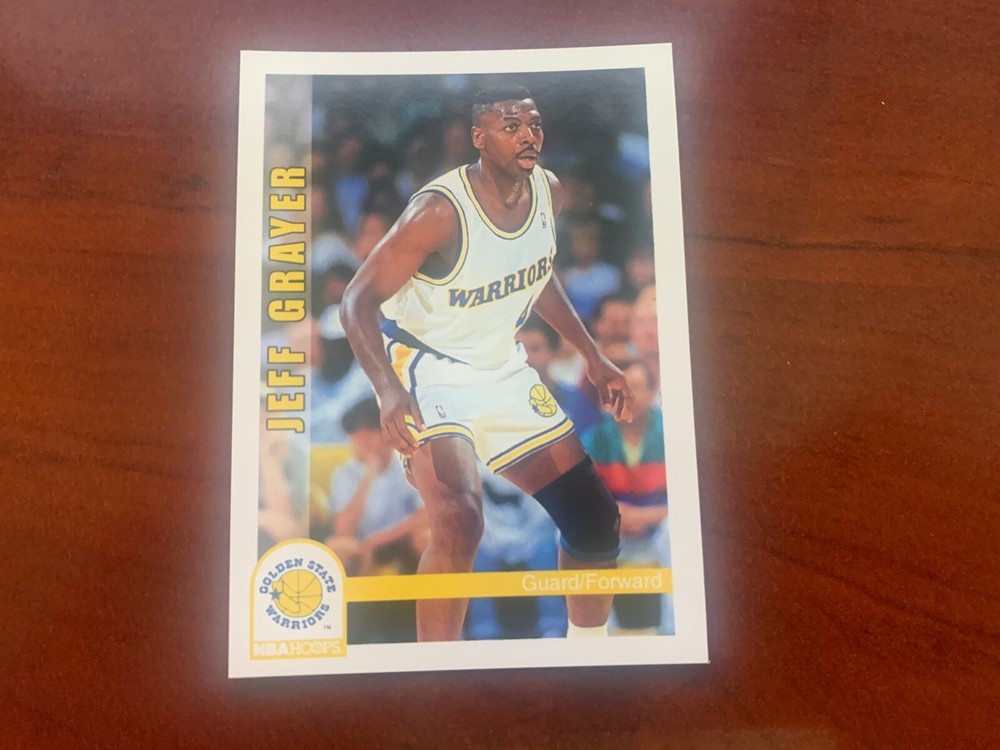 1992-93 NBA Hoops Jeff Grayer #386 Basketball Card