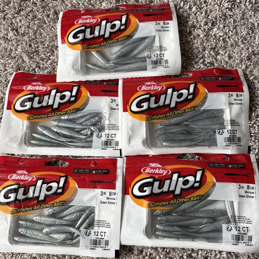 5 Pack Berkley Gulp 3