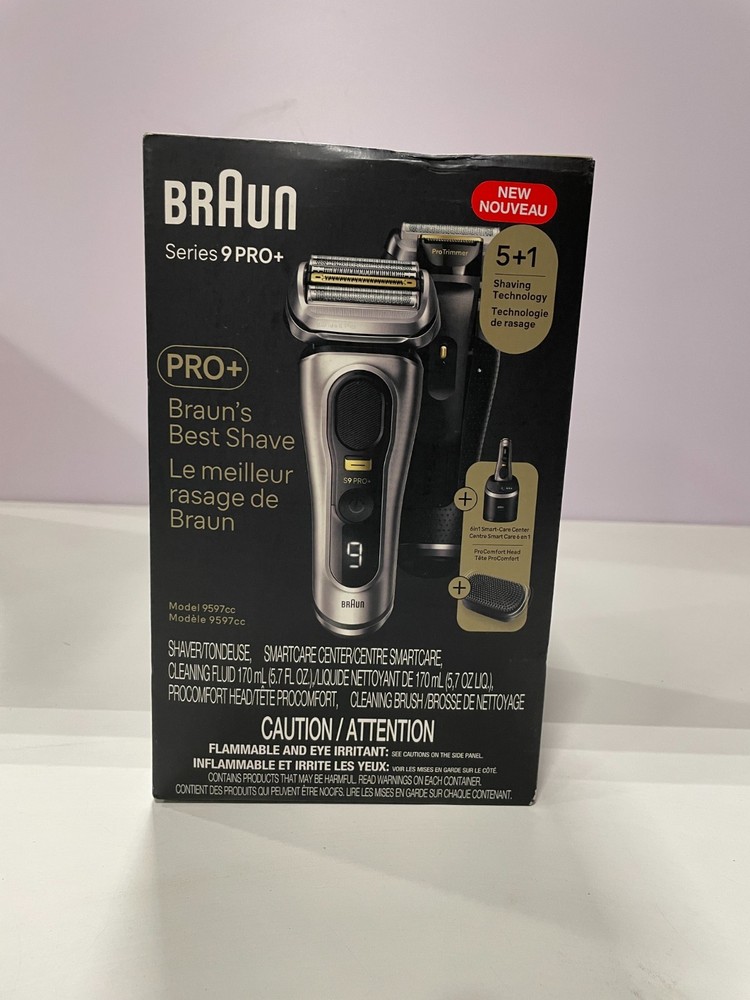 Braun Series 9 PRO+ 9597cc Men's Electric Shaver with Precision Trimmer
