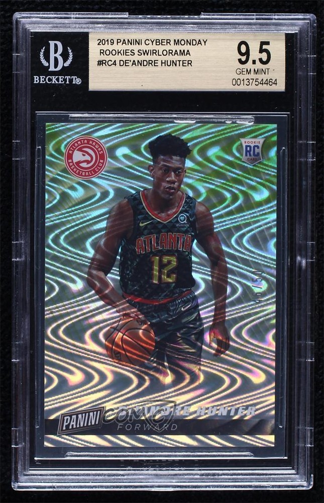2019 Cyber Monday Rookies Swirlorama /50 De'Andre Hunter #RC4 BGS 9.5 Rookie RC-image