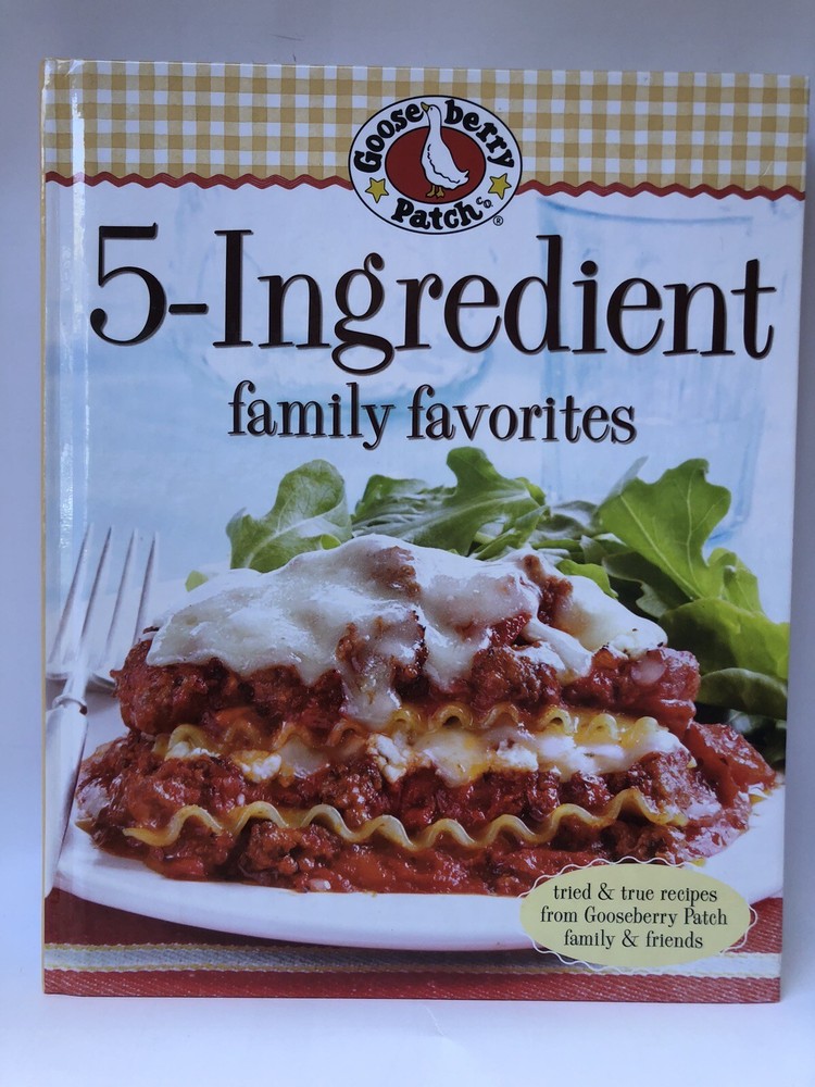 5-Ingredient Family Favorites Cookbook by Vickie EJoann Hardcover