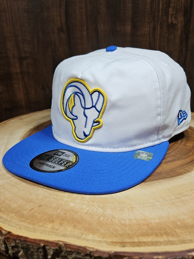 Los Angeles Rams New Era The Golfer SnapBack Adjustable Hat Cap NFL Football