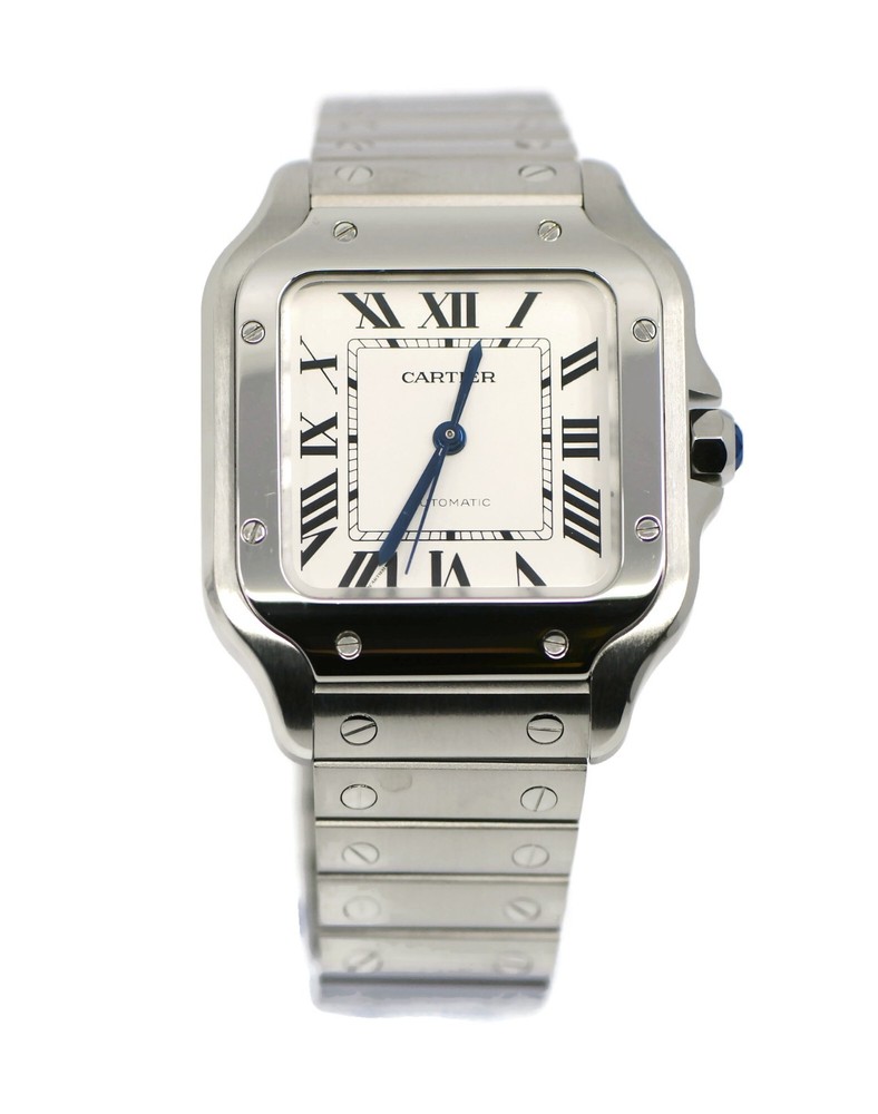 Cartier Santos Medium Stainless Steel Watch WSSA0029