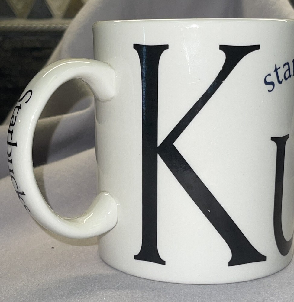 STARBUCKS 2002 Kuwait City Mug Collectors Series 16oz Coffee Tea Cocoa Cup