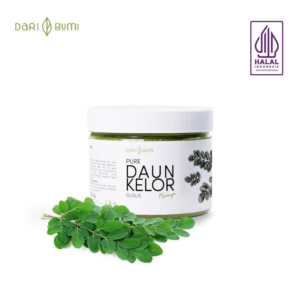 Premium Organic MORINGA Leaf Powder 150g - Pure & Natural from Dari Bumi