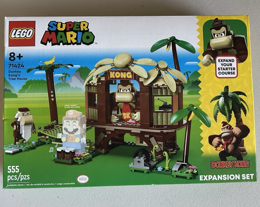 LEGO Super Mario Donkey Kong Tree House Expansion Set 71424 Buildable Adventure
