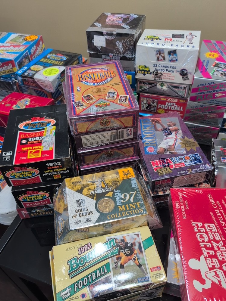 Unopened Basketball Card Packs Sealed Lot with Bonus Cards  