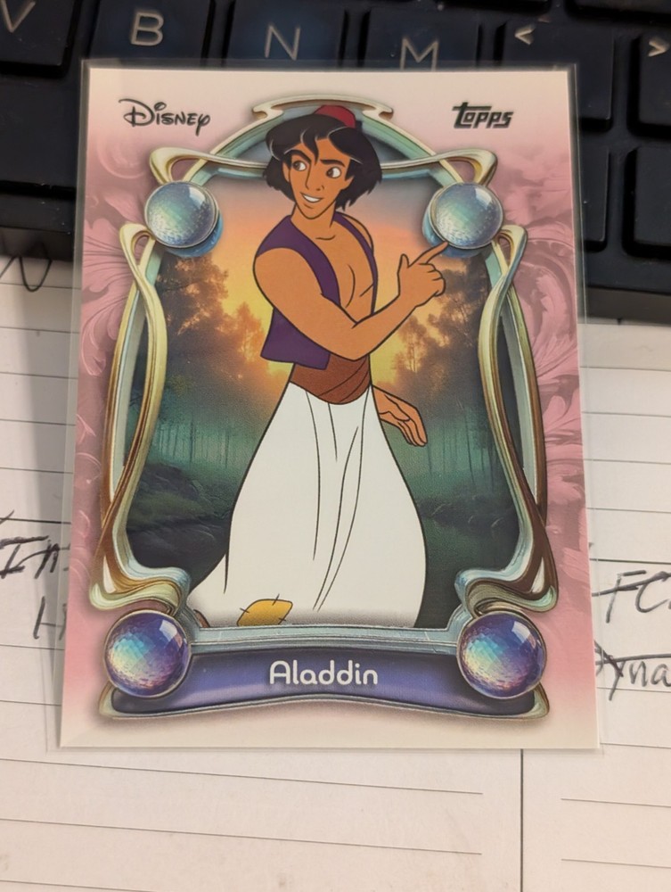 2025 Topps Disney Wonder Aladdin Base Tier 1