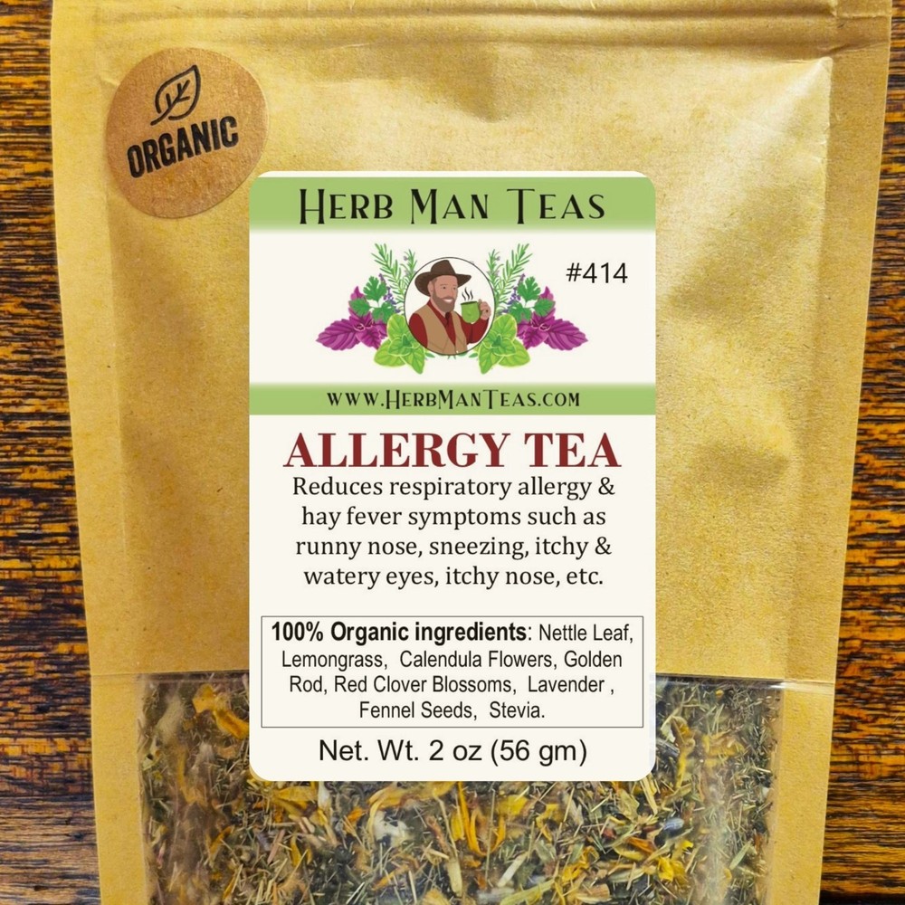 SEASONAL ALLERGY TEA for no more running nose, sneezing & itchy eyes-image