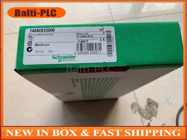 New Schneider 140AIO33000 PLC Module Fast Shipping