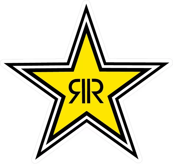 RockStar Energy Drink Weather Resistant Vinyl Die Cut Sticker Decal 03