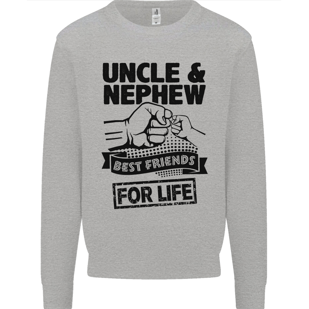 Uncle & Nephew Best Friends Uncles Day Mens Sweatshirt Jumper