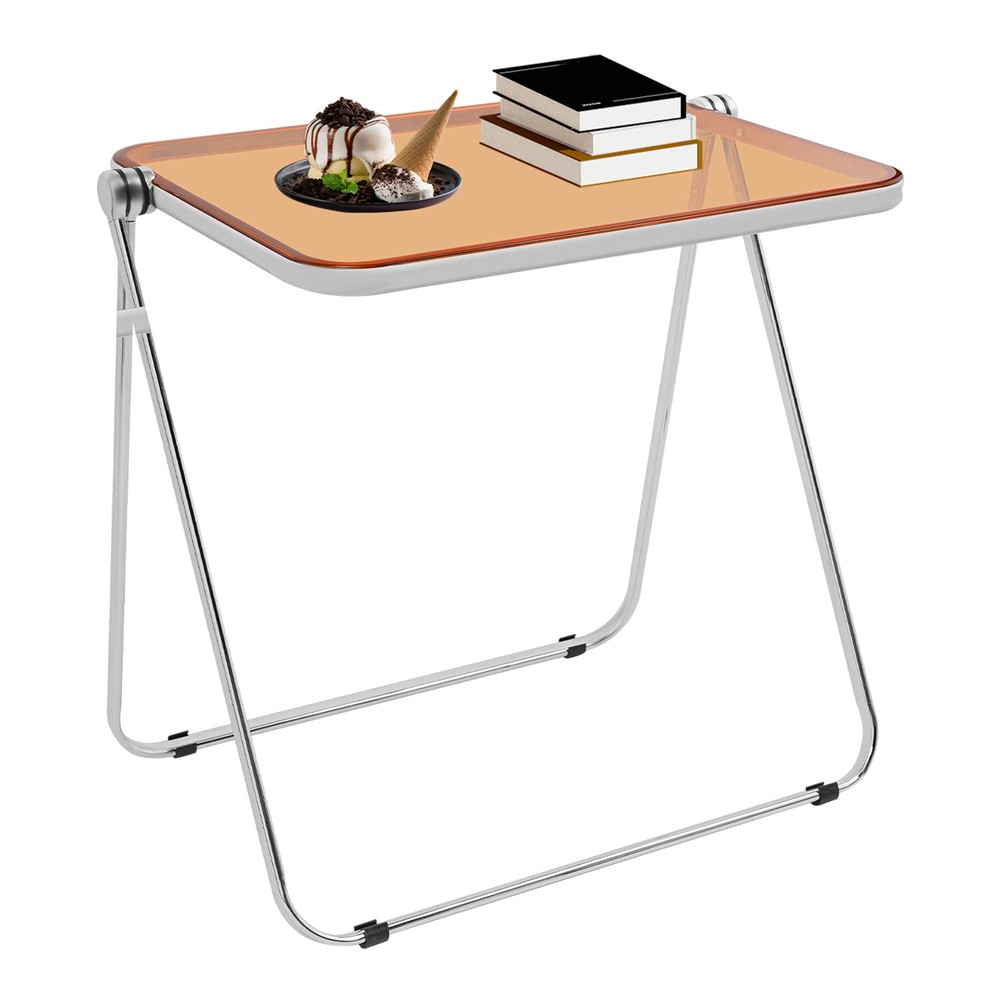 Foldable Clear Camping BBQ Dining Table for Indoor Outdoor Work or Computer Use