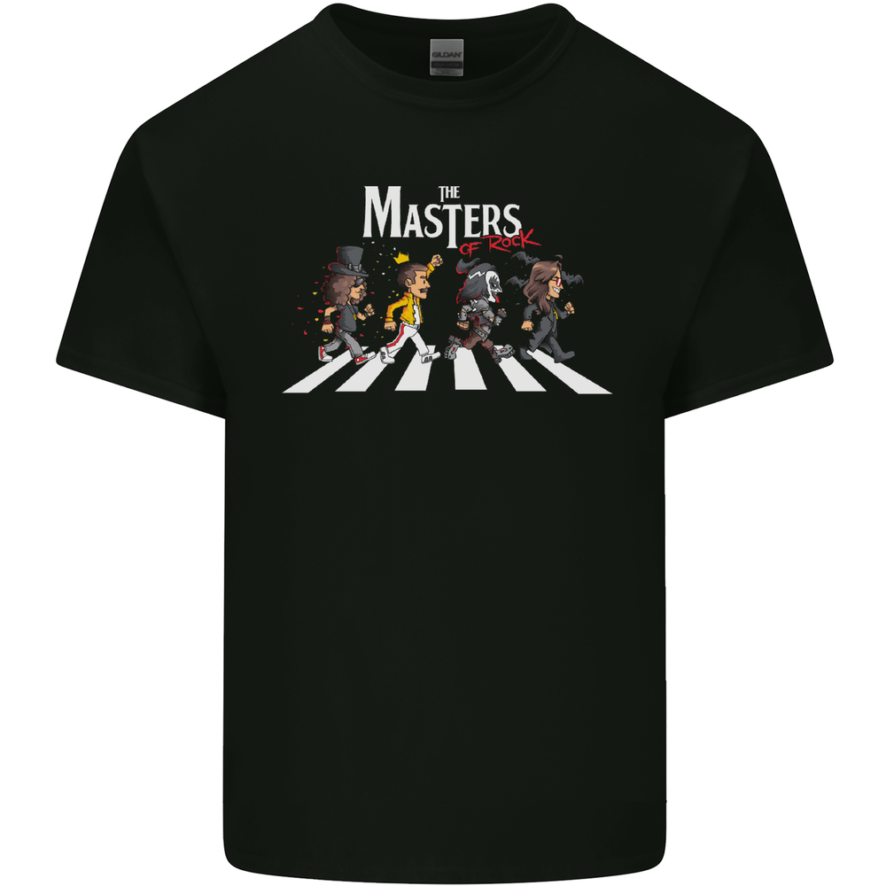Masters of Rock Band Music Heavy Metal Mens Light Cotton T-Shirt