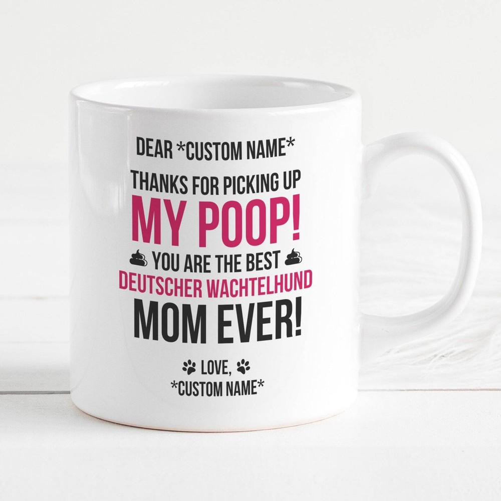 Deutscher Wachtelhund Mom Mug Deutscher Wachtelhund Gifts For Women Deutscher