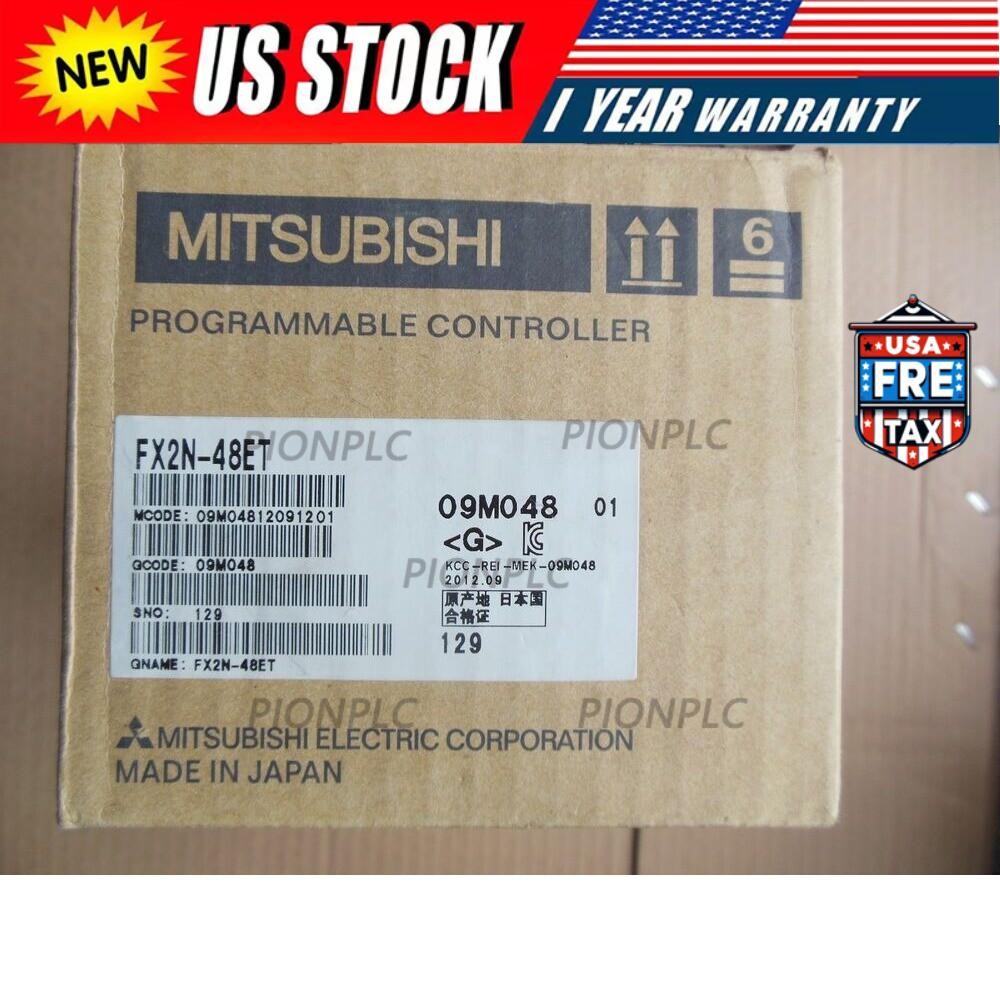 One New Mitsubishi FX2N-48ET Programmable Controller FX2N48ET