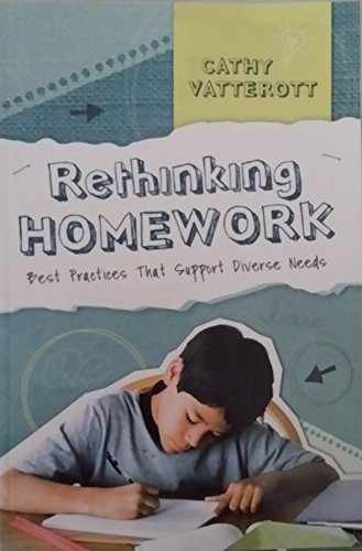 Rethinking Homework: Best Practices - Paperback, by Vatterott Cathy - Good j