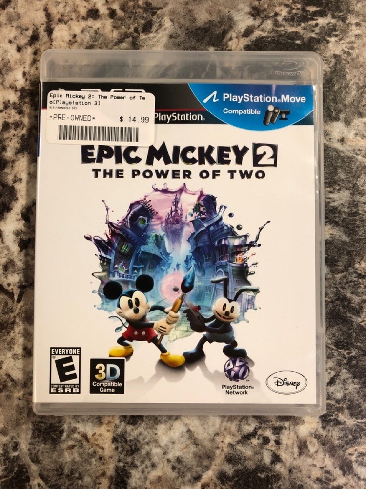 SONY DISNEY EPIC MICKEY 2 THE POWER OF TWO (FC1013598)