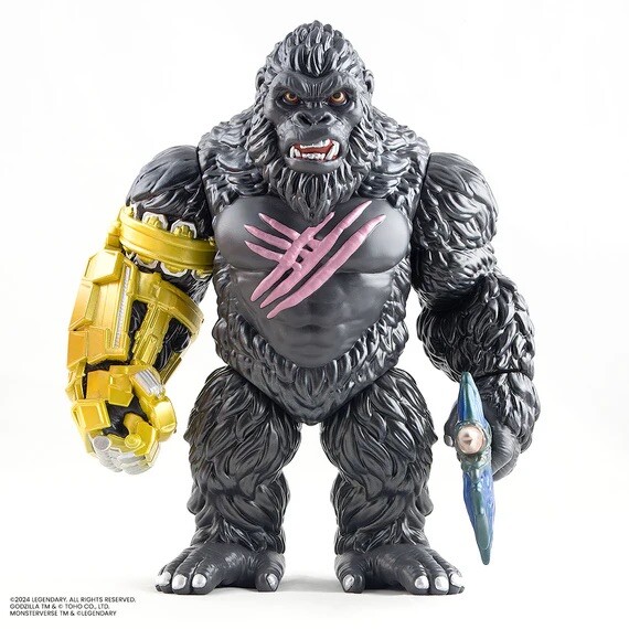 PRESALE Mondo Godzilla x Kong: The New Empire - Kong Soft Vinyl Figure LE 400-image