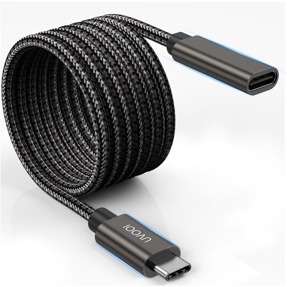 10FT USB C Extension Cable Male to Female USB 3.2 Gen2 Extender Cord Fast Data Transfer