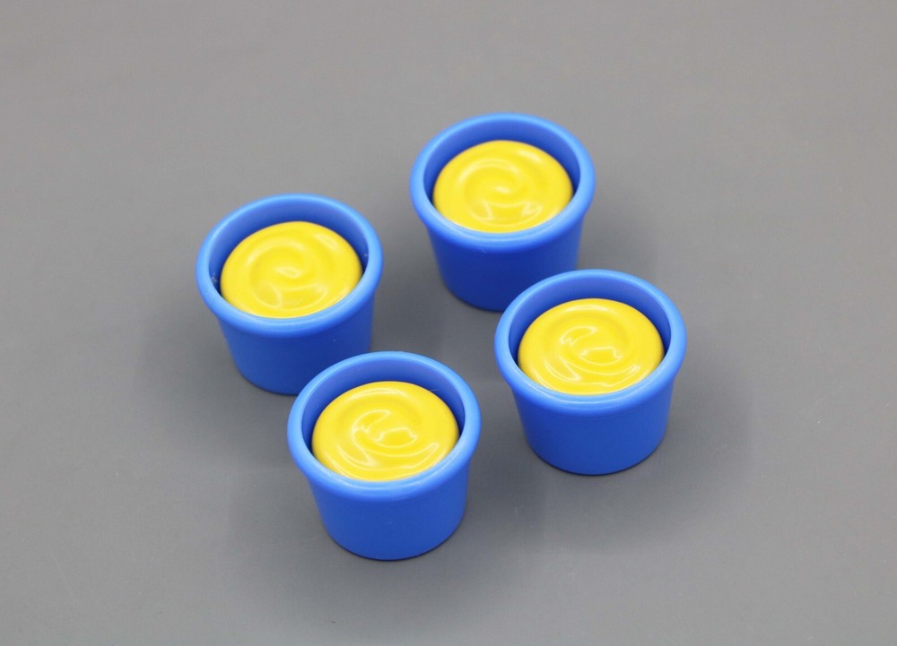 American Girl 4pcs dip cup of nacho cheese for 18'' doll sushi diner food