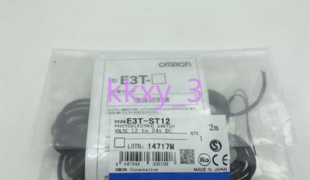 1 PCS NEW IN BOX   E3T-ST12 2M photoelectric switch #A6-37
