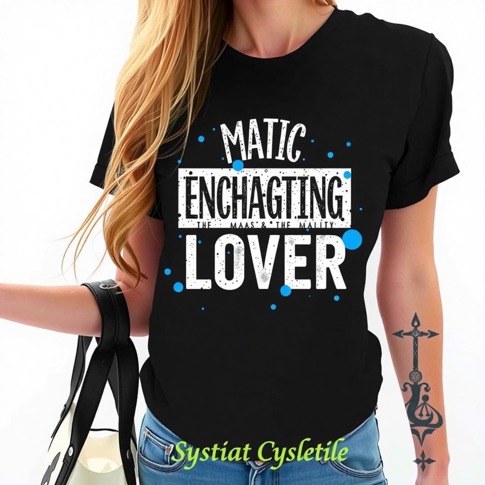 Stylish Black T-Shirt with 