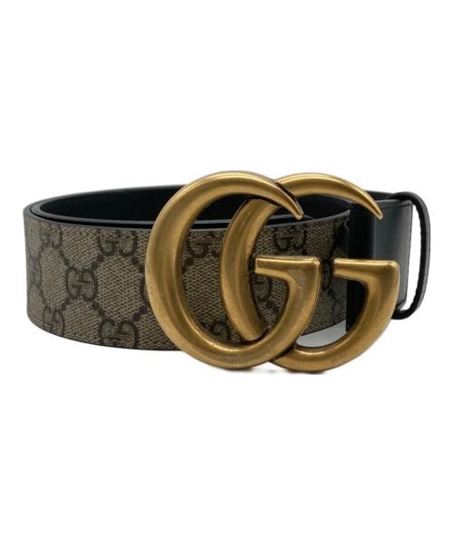 Gucci Double G GG Marmont Unisex Wide Leather Belt