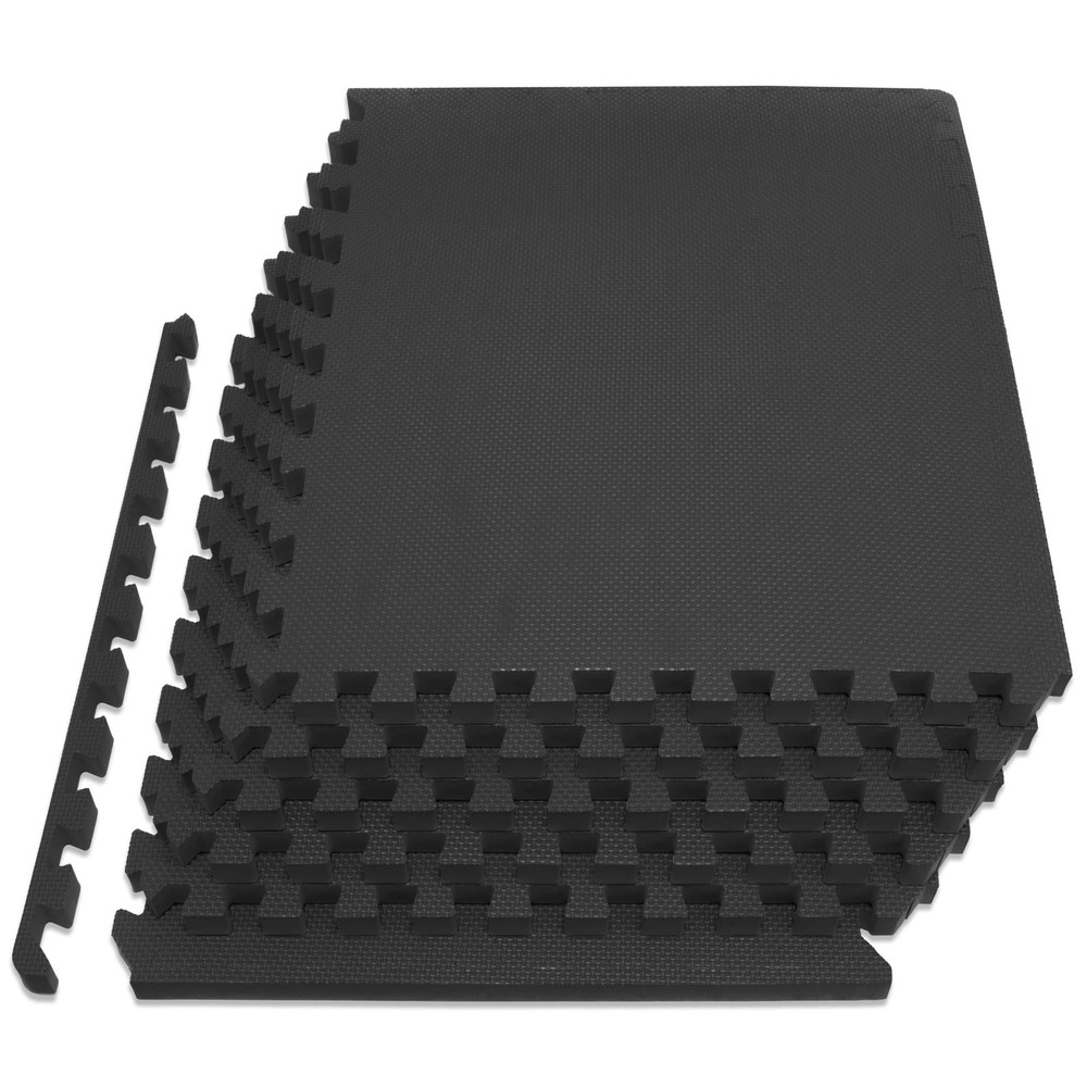 Extra Thick EVA Foam Interlocking Puzzle Tiles for Protective Flooring and Exercise