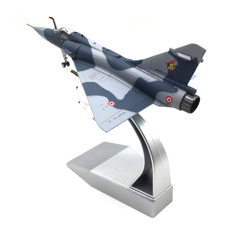 1:100 Scale French Dassault Mirage 2000 Aircraft Model Alloy Aircraft Collection