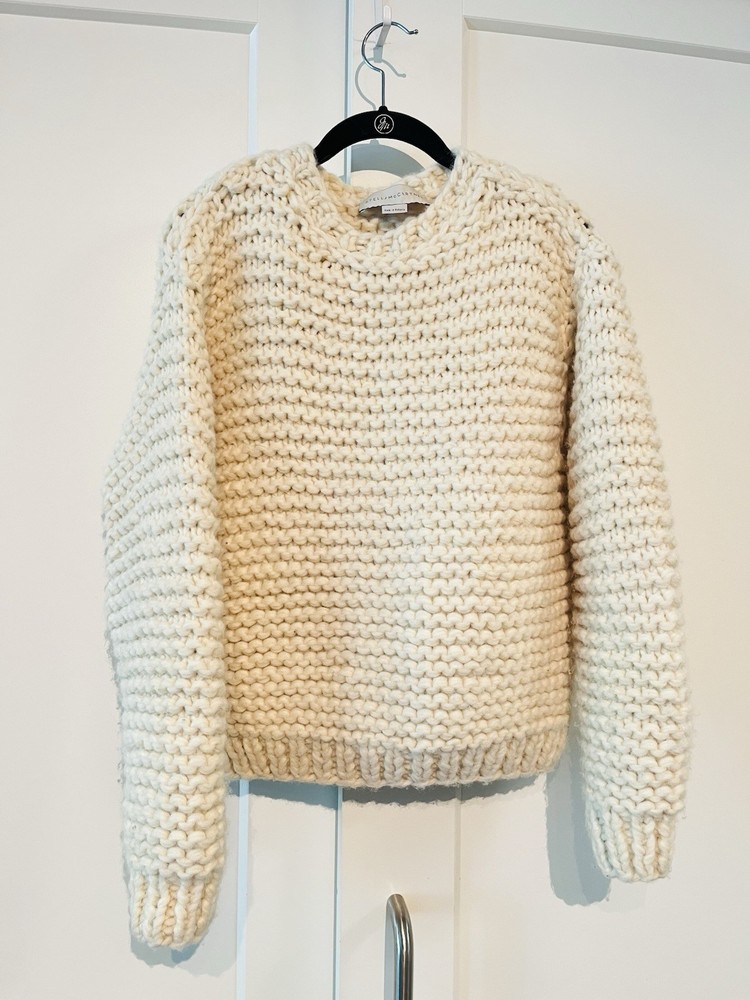 Stella McCartney XS Cream Chunky Sweater