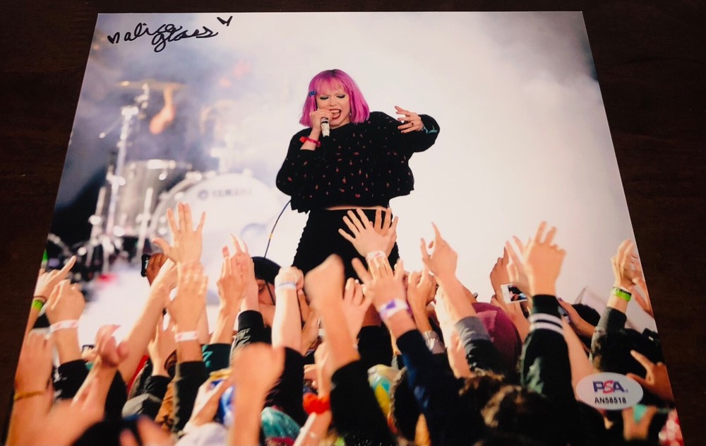 Alice Glass Hot Sexy Crystal Castles II III Amnesty Signed 8x10 Photo PSA RARE N