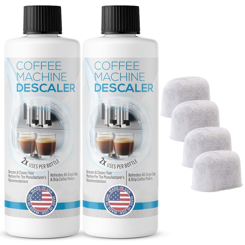 Keurig Compatible Descaling Solution - Descaler Cleaner Concentrate Kit For A...