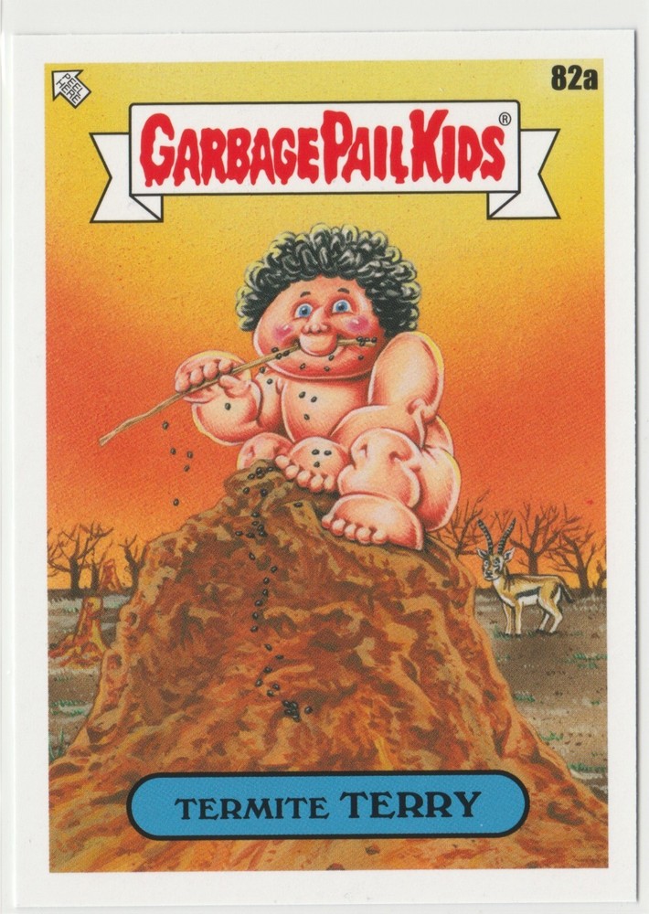 Termite Terry 82a Garbage Pail Kids GPK 2021 Food Fight Rare Collector Card
