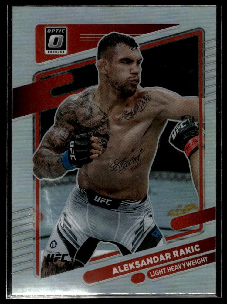 2022 Donruss Optic UFC #96 Aleksandar Rakic Holo