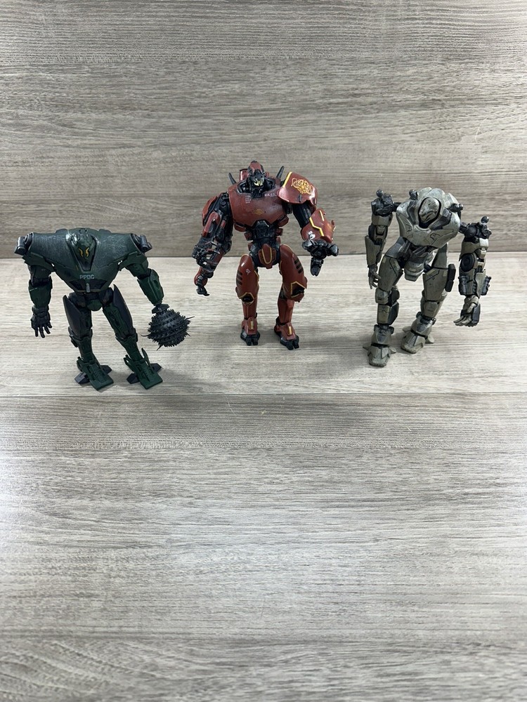 Legendary Pacific Rim  Lot of 3 Figures. Loose.