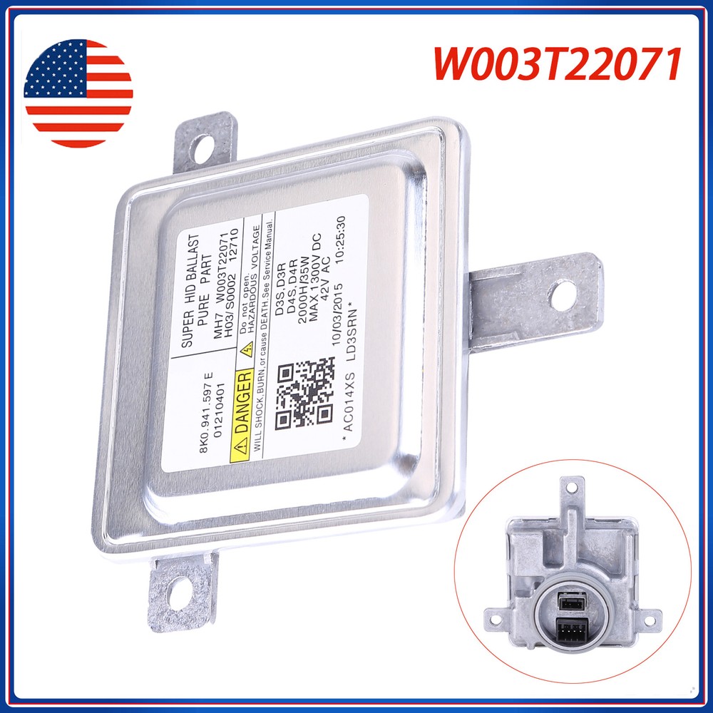 Car Xenon Lamp D3S Ballast High Pressure Package Replaces 8K0941597E W003T22071