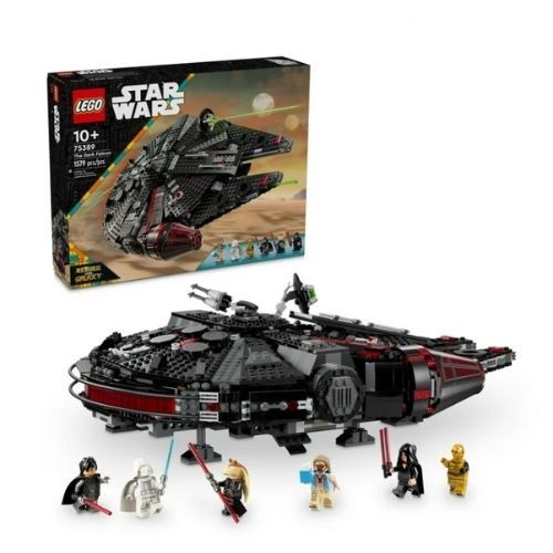 LEGO Star Wars The Dark Falcon Building Set, Star Wars Toy 8 Minifigures, 75389