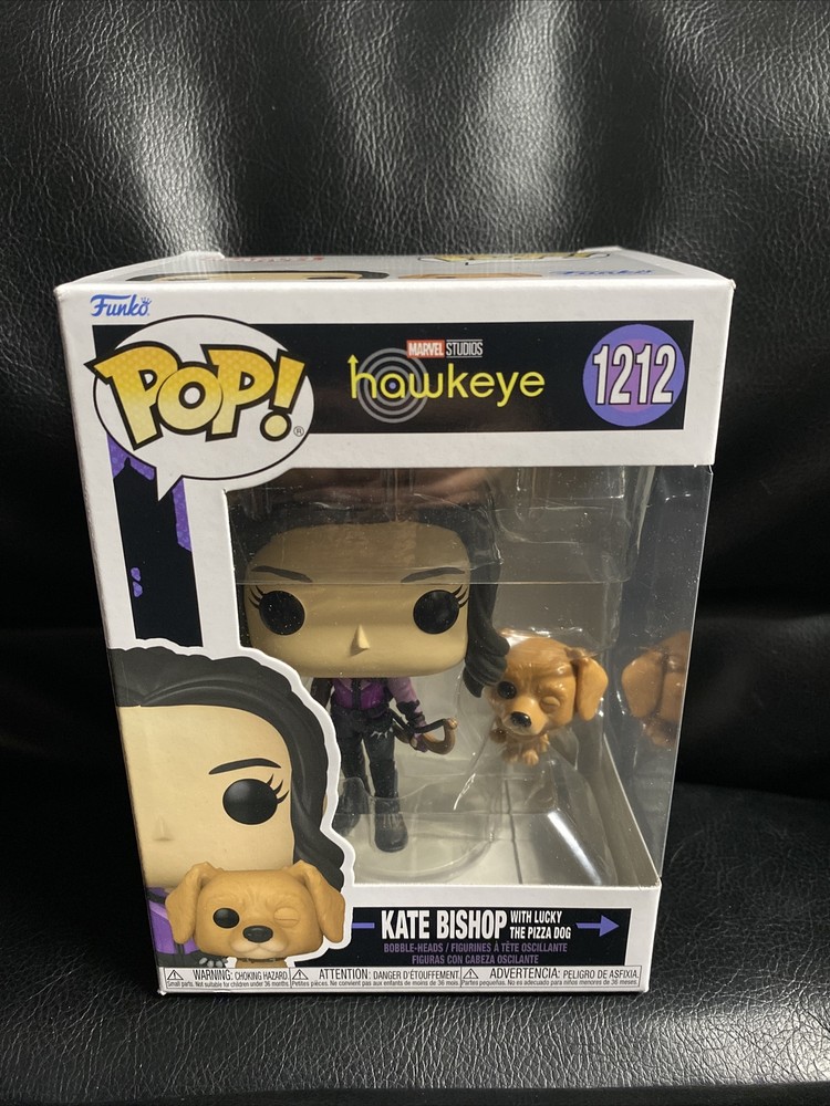 Funko Pop! Vinyl: Marvel - Kate Bishop with Lucky The Pizza Dog #1212