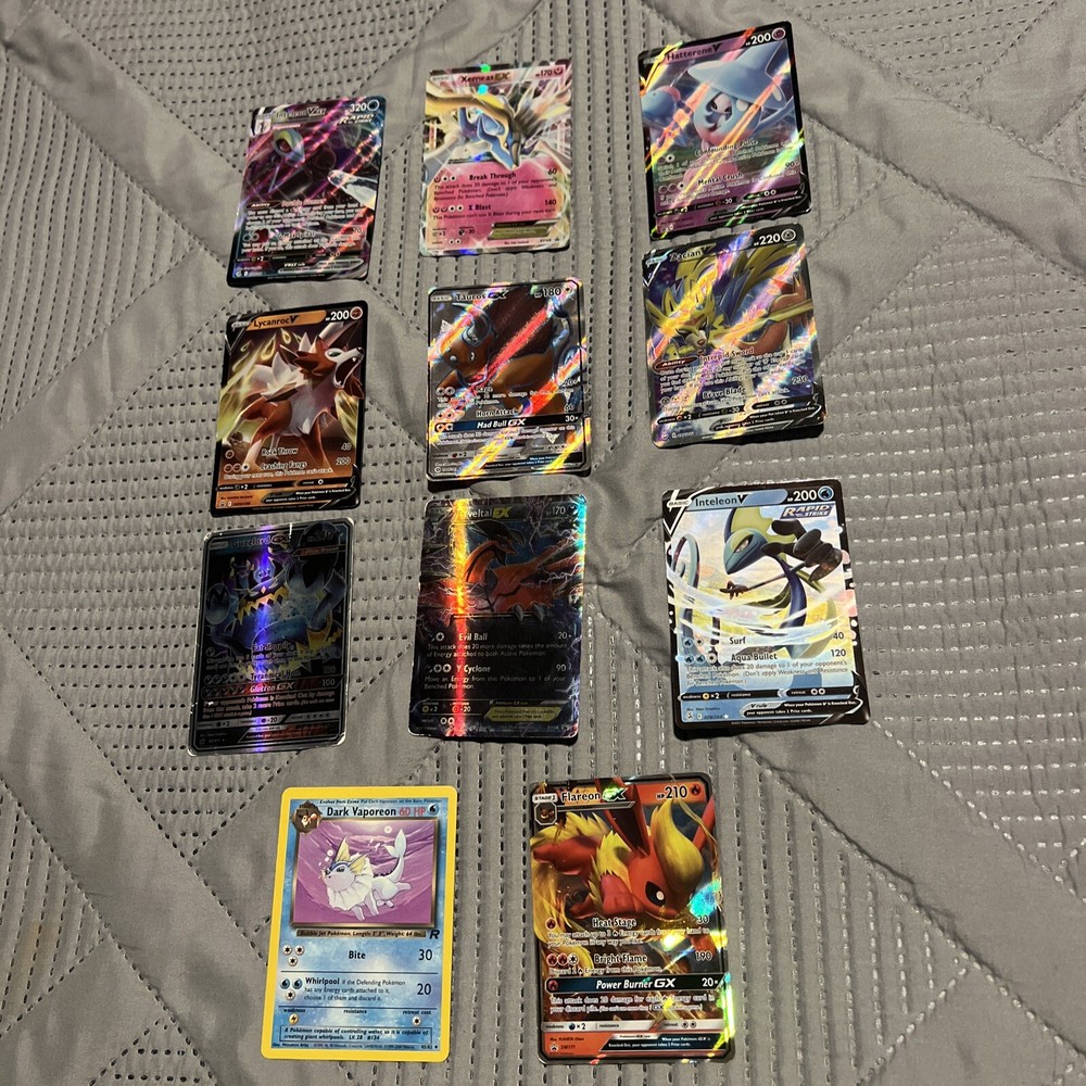 Bulk 11-Pack Pokemon Cards Collection Bundle