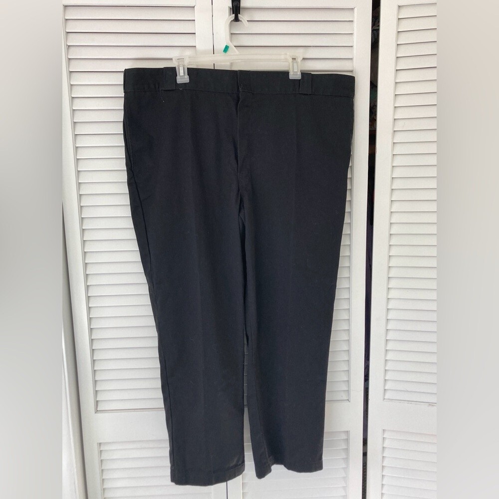 Men's Original 874 Work Pants Black Chinos Big Tall 44x28 NWOT