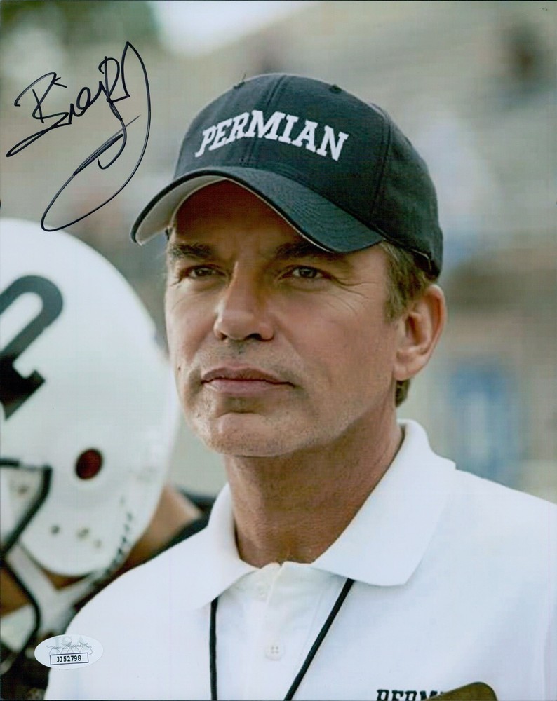 Billy Bob Thornton Friday Night Lights Signed 8x10 Glossy Photo JSA Authentic