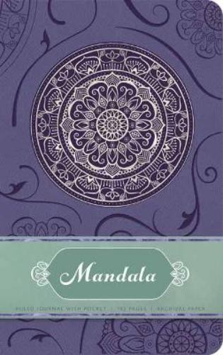 Mandala Hardcover Ruled Journal by Insight Insight Editions (2020, Hardcover)