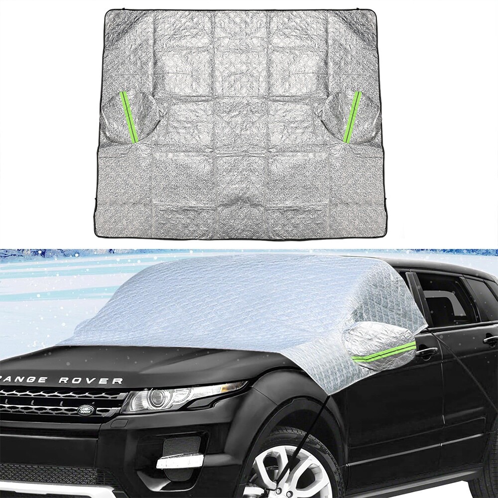 2.4*1.45m Car Windshield Cover for Ice,Snow,Frost Guard Windshield Snow Cover SI