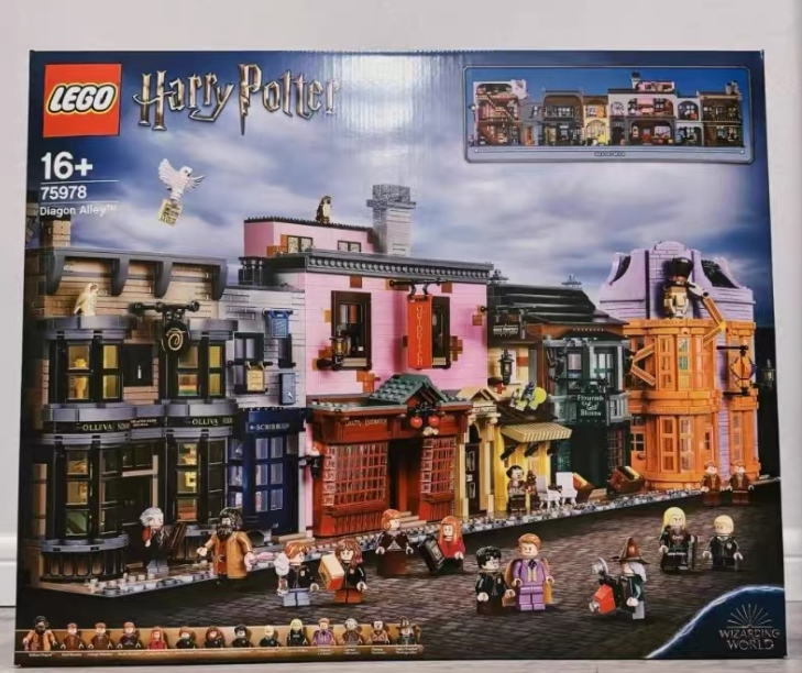 LEGO Harry Potter Diagon Alley 75978 no box