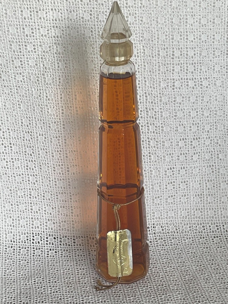 Vintage Avon Rapture Cologne Art Deco Bottle 3 oz With Original Tag