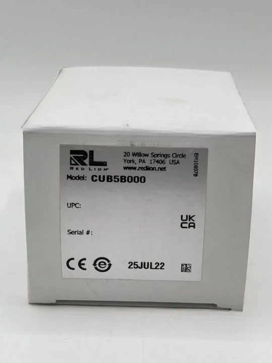 1pc New For Red Lion CUB5B000 Miniature Electronic 8 Digit Dual Counter